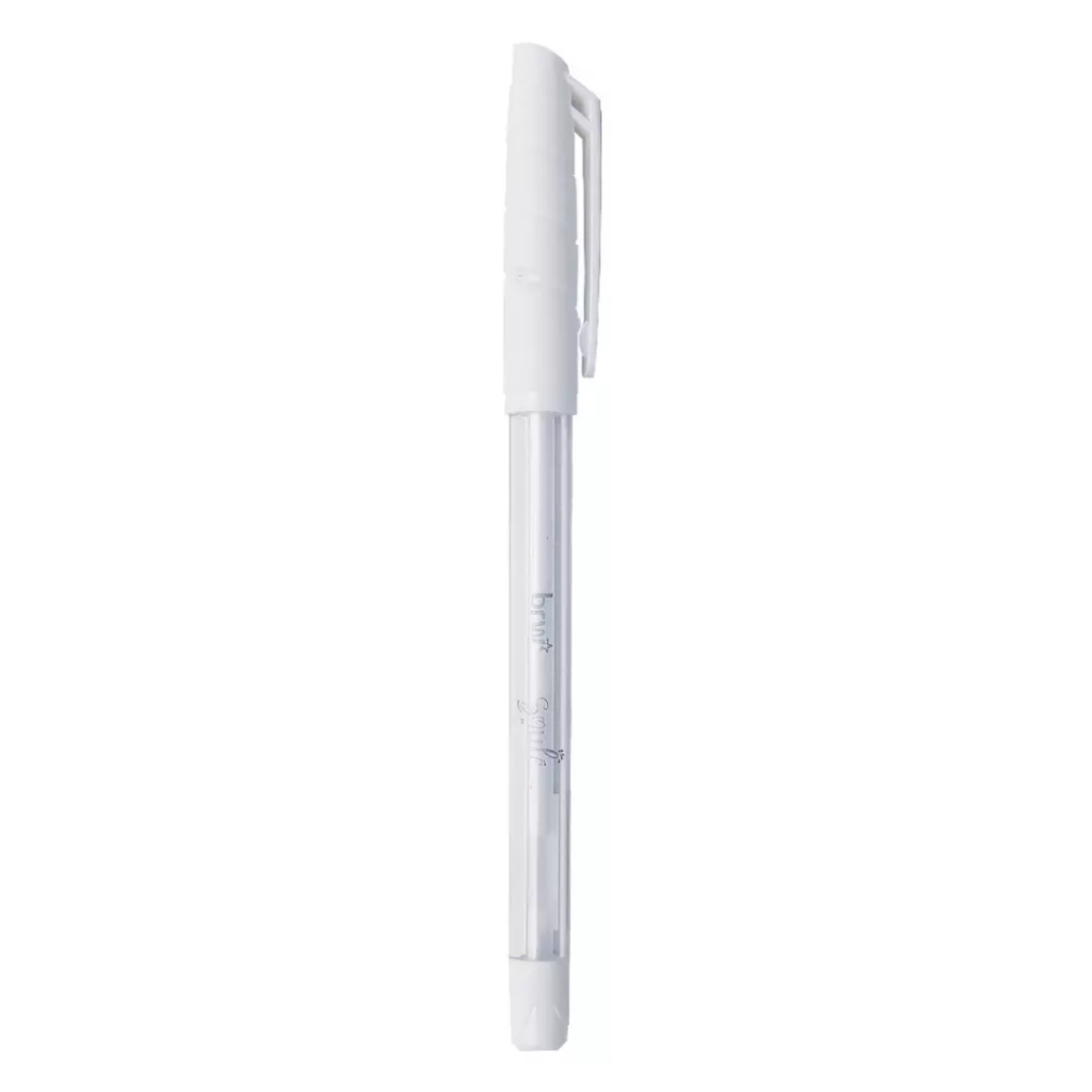 Caneta Gel Branca 1.0mm BRW para Livros de Colorir Papel Preto Desenho ...