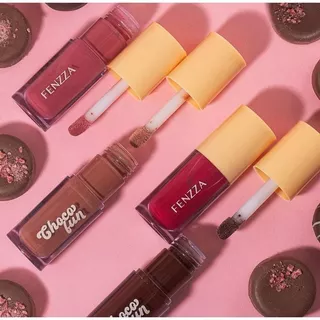 FENZZA LIP TINT CHOCO FUN GLOSS LABIAL GANACHE AU LAIT FLAN FONDUE em Oferta na Shopee