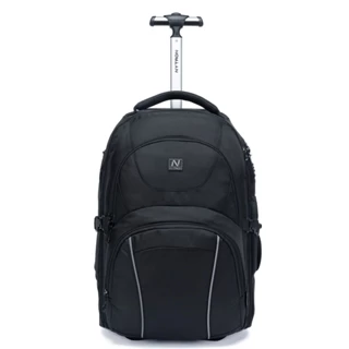 Mochila Rodinhas Nytron Masculina Trabalho Executiva Espaçosa Resistente em Oferta na Shopee