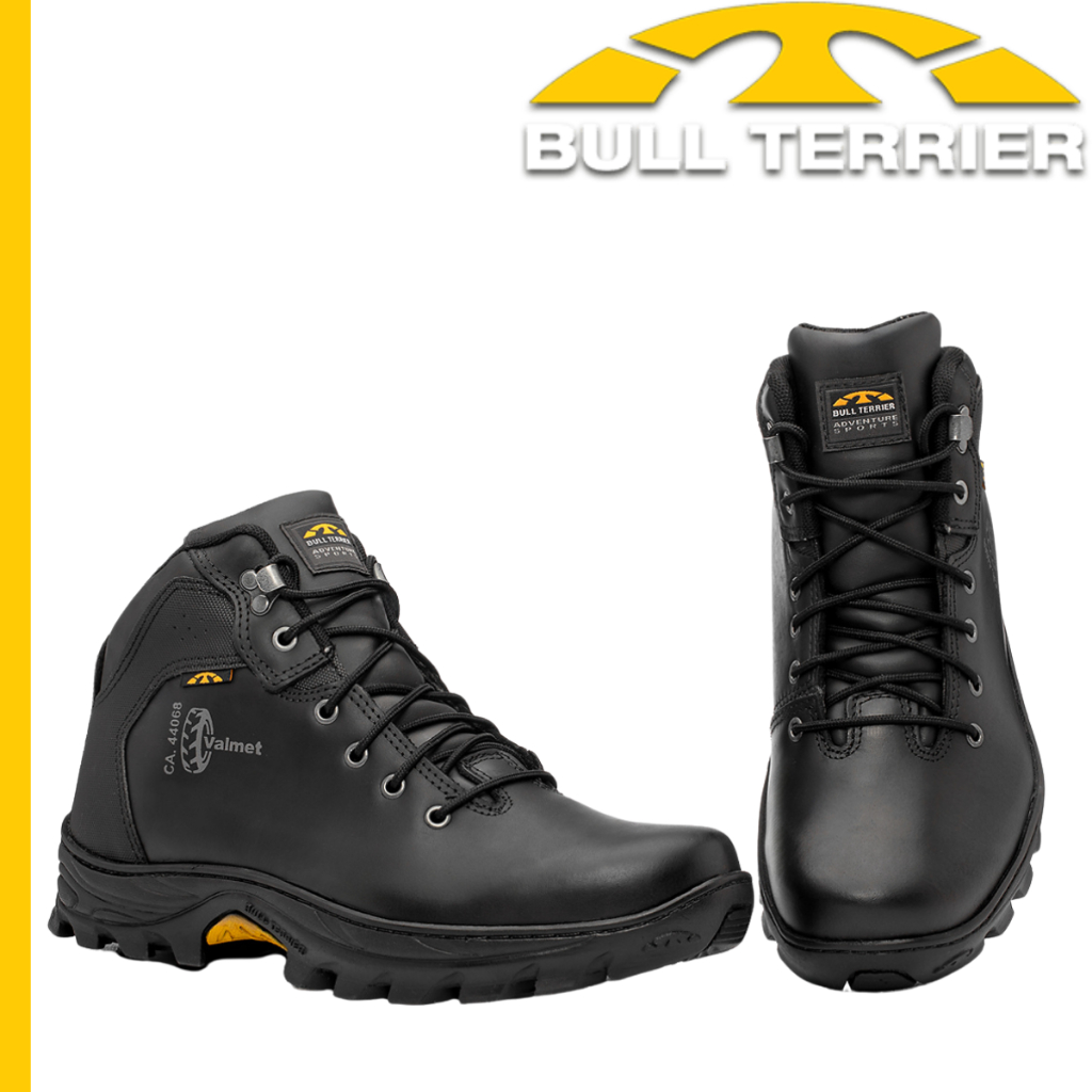 Bota Adventure Bull Terrier Valmet Couro Masculina Resistente