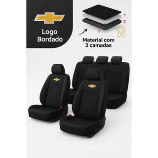 Capa de Banco Carro Tecido Celta Corsa Classic Onix Prisma Vectra Astra em Oferta na Shopee