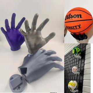 Suporte mão de Parede Bola de Futsal Futebol Basquete Vôlei Futebol Americano handebol Decoração mão