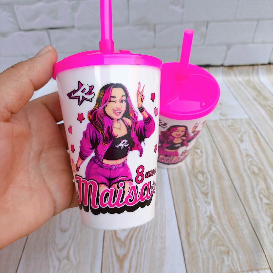 Copo Personalizado Emilly e Vick 300ml – Lembrancinha Festa Infantil ...