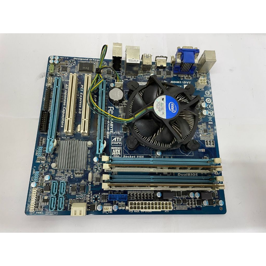 Kit Placa Mãe GA-B753-D3H Intel Core i3-3220 2gb 13696