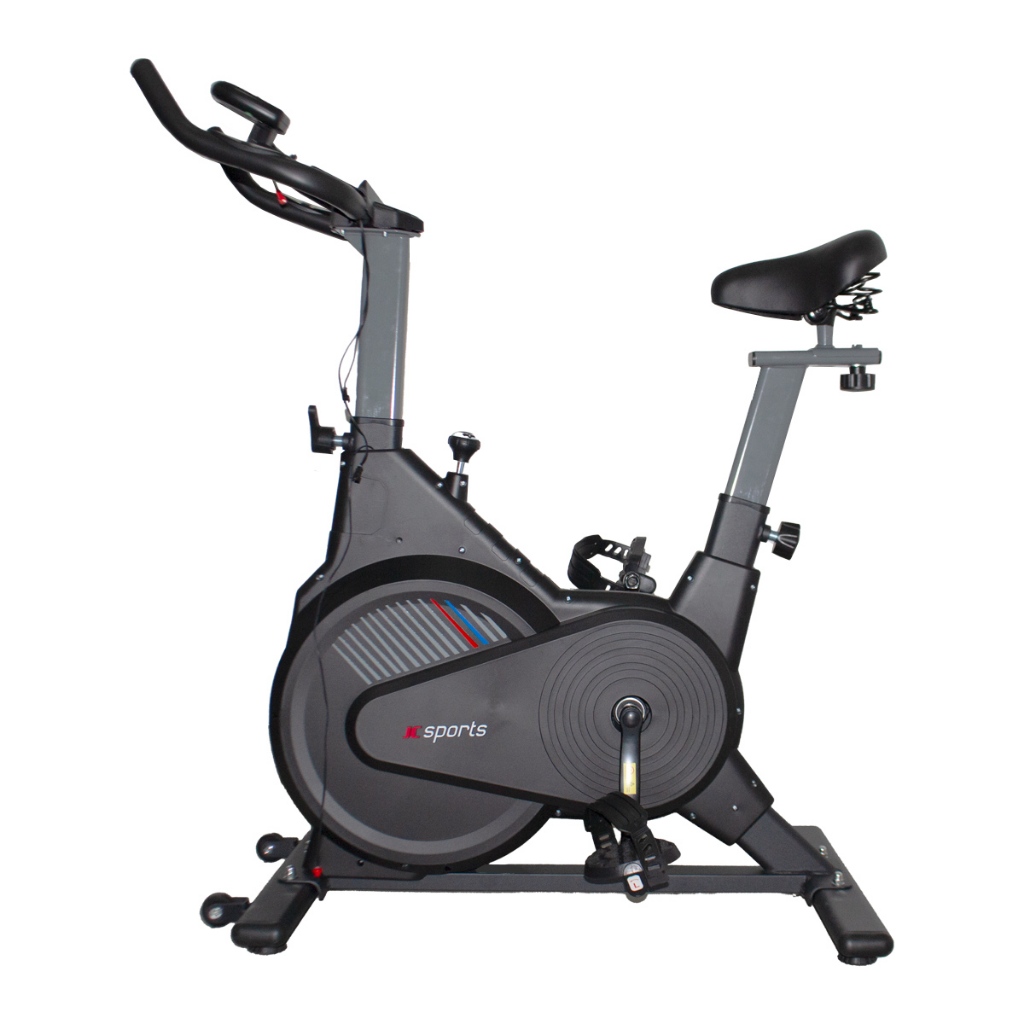 Bike Bicicleta Ergométrica Silenciosa Spinning para Apartamento "120kg ...