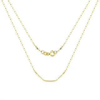 Corrente masculina ouro 18k veneziana longa 60cm em Oferta na Shopee