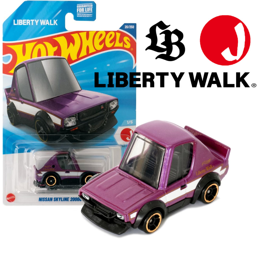 Hot Wheels Nissan Skyline 2000GT-R LBWK Tooned | Shopee Brasil
