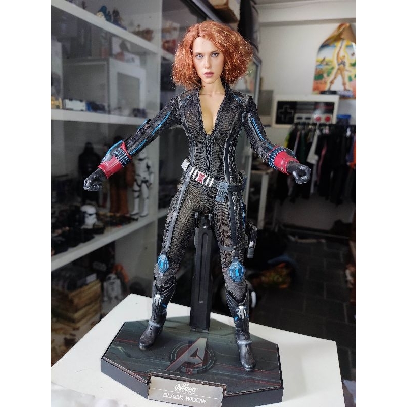 Hot Toys Black Widow 1/6スケールフィギュア HotToys viúva negra Black widow hot Toys 1:6 | Shopee Brasil