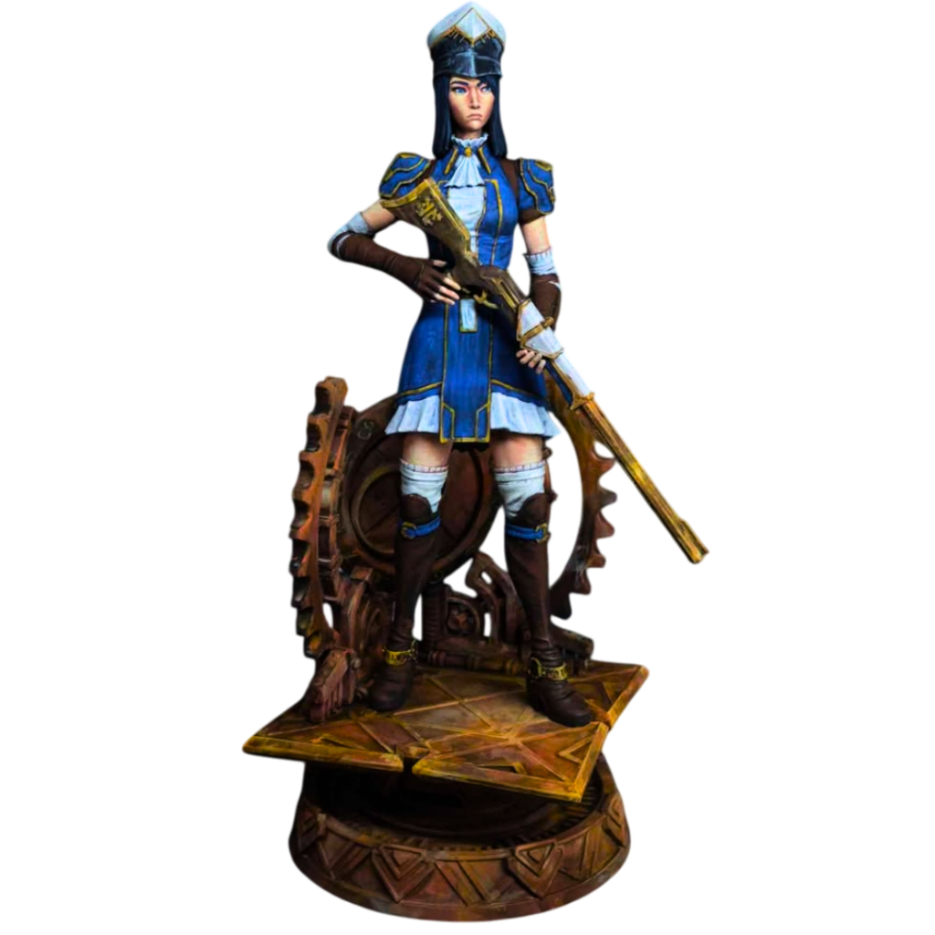 Caitlyn Arcane Action Figure League of Legends | Shopee Brasil