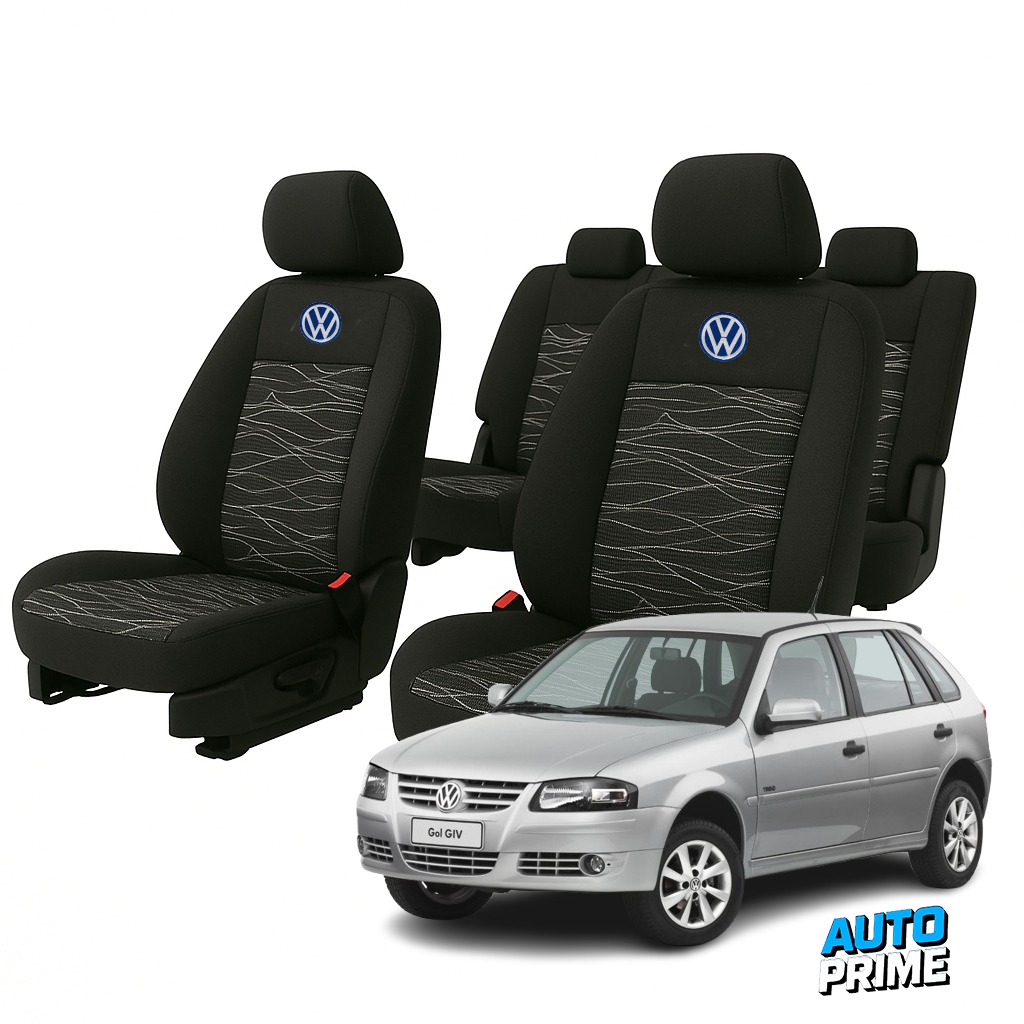 Capa De Banco Automotivo Tecido Original Volkswagen Gol G2 G3 G4 ...
