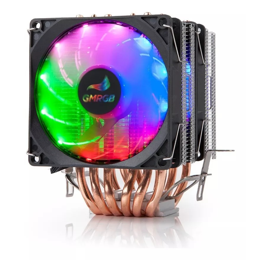 Cooler Processador 6 Heat Pipes 4pin Rgb Lga 2011/2011-3 X79