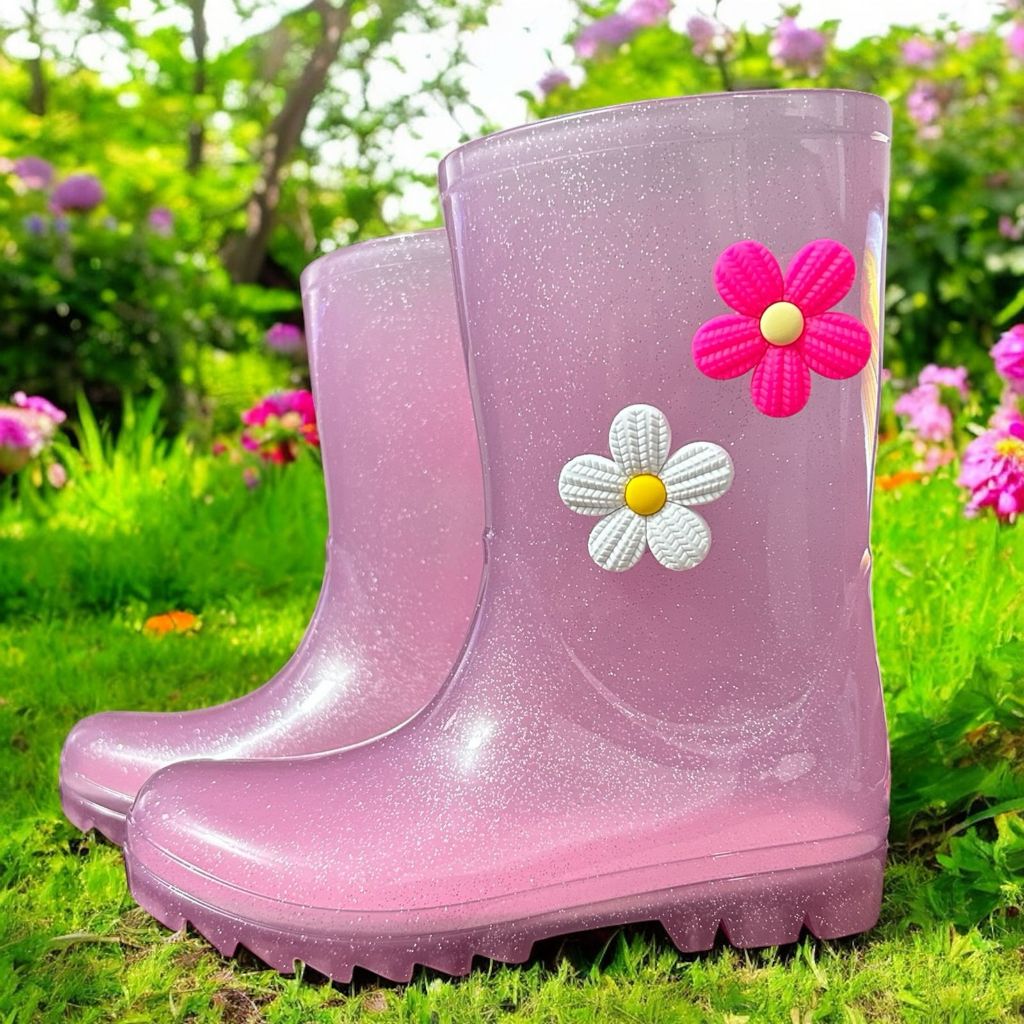 Bota Galocha Feminina Galocha Infantil Kesttou Botinha Galocha
