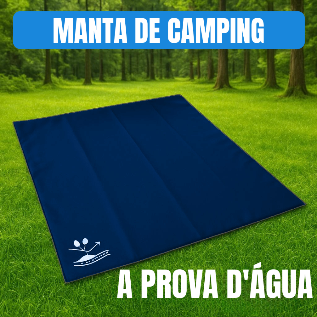 Base Impermeável para Acampamento | Resistente, Compacta para Trekking, Bushcraft e Trilha
