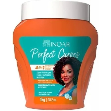 Inoar Creme Capilar Poder Das Vitaminas Perfect Curves 1kg | Shopee Brasil