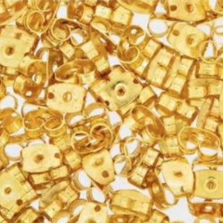 100 Tarracha para Brinco Bijuteria - Borboleta - Dourado em Oferta na Shopee