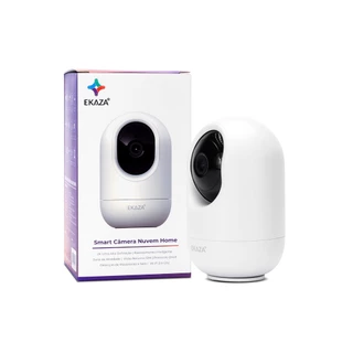 Câmera Wifi Inteligente Ekaza 2k ONVIF Alexa Tuya Google Home