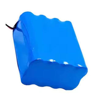 Bateria Pack 7,4v 8x18650 10.400mAh Recarregavel Com Placa E Conector