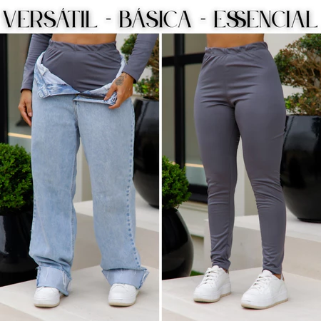 Calça Legging Slim Térmica Belle Curves 3075.C1