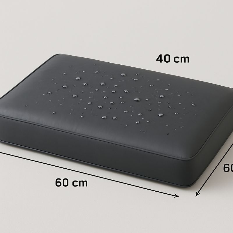 ALMOFADA 60x40cm e 70x40cm Espuma 7cm TECIDO IMPERMEÁVEL OU MACIO