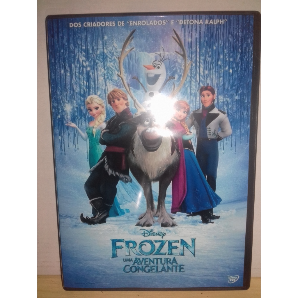 DVD Frozen Uma Aventura Congelante 2013 Dublado/Dual Áudio HD1080p