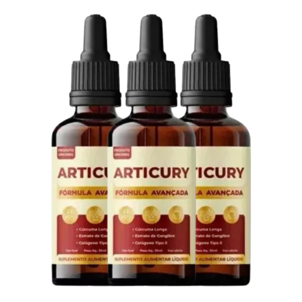 3 Articury Gotas Original 30ML Formula Avançada