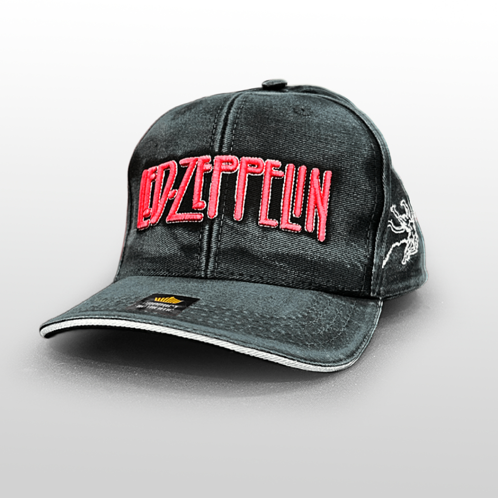 Boné Bordado Estonado - Led Zeppelin | Shopee Brasil