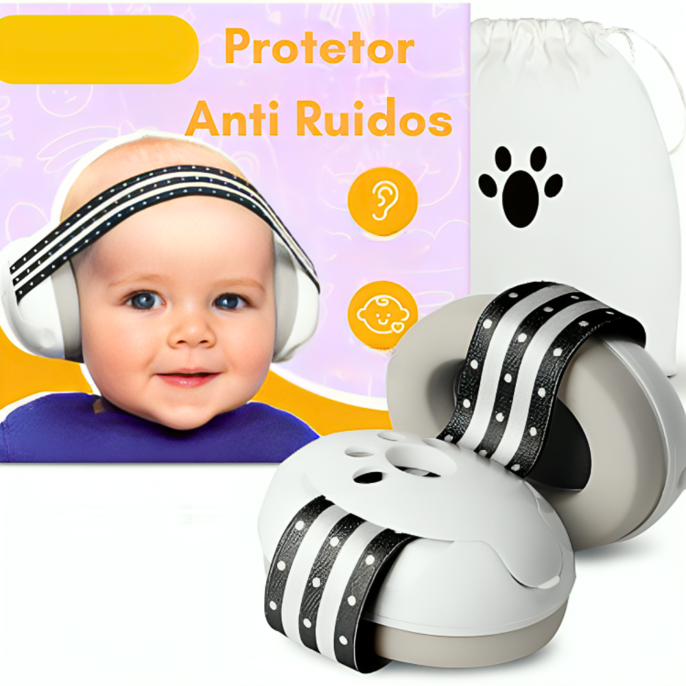 Fone Abafador De Ruído Som Protetor Auditivo Auricular Ouvido Tipo ...