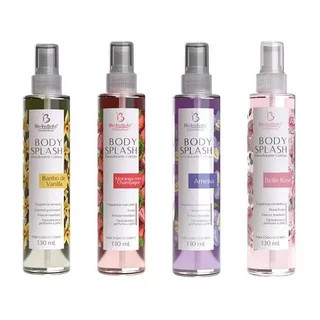 4 unid Desosodorante Colônia Body Splash 130ml - Bio Instinto