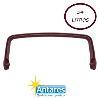 Alça De Reposição para Caixa Térmica ANTARES de 34 litros na cor VERMELHA - NÃO serve em outras marcas.