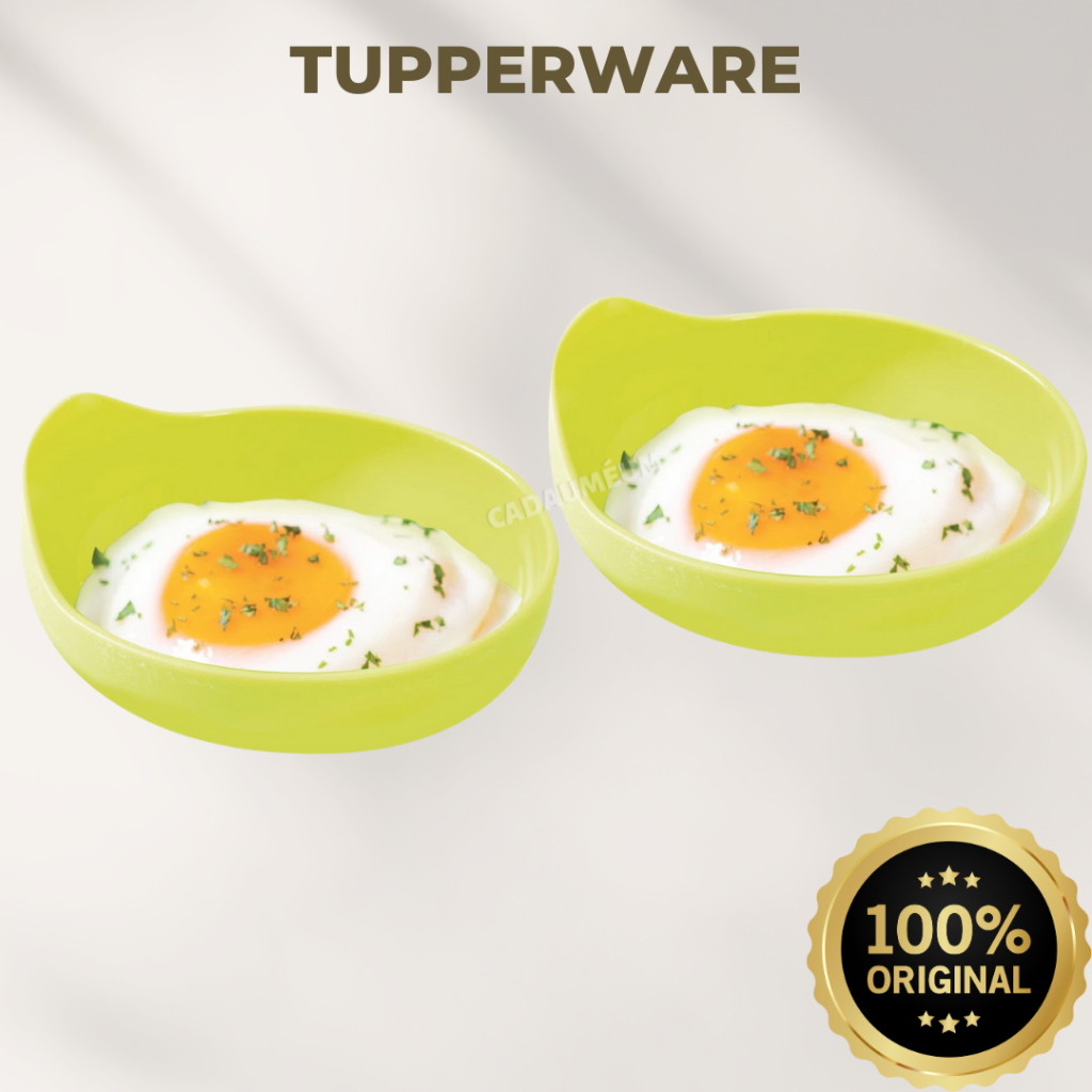 Tupperware EGG PAN Rainbow Cooker② Omeleteira Tupperware Instant Gourmet com Dois Instant Egg Ovo sem