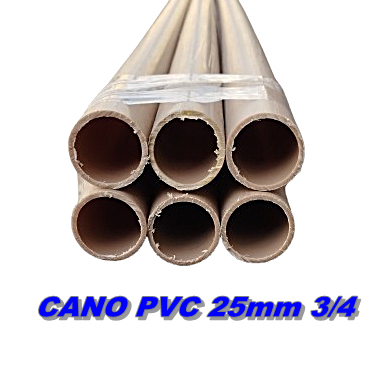 Cano PVC 25mm, Cortado em Peças De 1,00 Metro. | Shopee Brasil