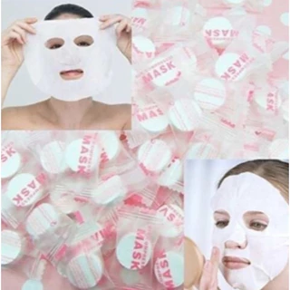 ANA1108 KIT 30/60/90/150unidades máscaras faciais comprimidas para tratamento de beleza conveniente em Oferta na Shopee