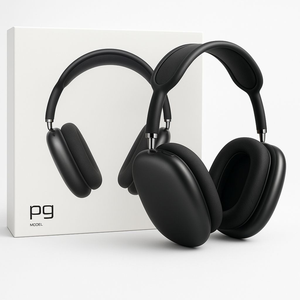 Fone De Ouvido Bluetooth P9 Preto — Áudio Premium, Conexão Sem Fio ...