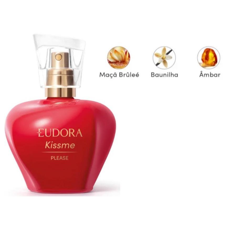 Eudora Kiss Me Desodorante Colônia 50ml | Shopee Brasil
