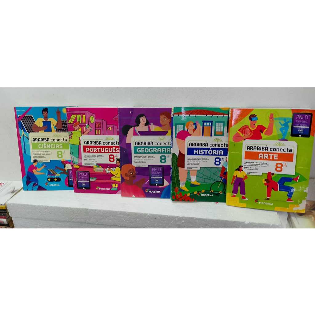 LIVRO- ARARIBÁ CONECTA-2022- CIÊNCIAS- 1 VOLUMES- 8 ANO- ALUNO -ENSINO ...