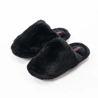 Pantufa de Pelúcia Confortável Chinelo Adulto com Solado Antiderrapante Feminina Espuma Interna Pelúcia Quentinha Lisa em Oferta na Shopee