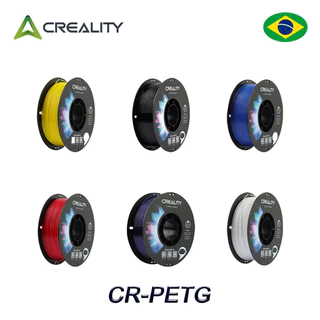 Consumíveis de impressão 3D neutros Creality CR-PETG com diâmetro de fio de 1,75 mm e 1 kg