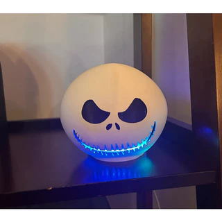 Suporte Jack Skellington para Alexa Echo Dot 4ª e 5ª Geração | PLA Premium