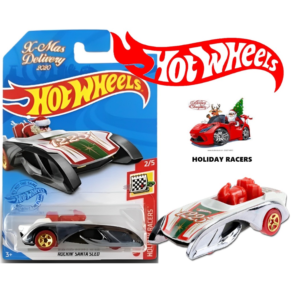 クリスマス rockin santa Hot Wheels - Rockin' Santa Sled - GRY77 - Mattel | Shopee Brasil