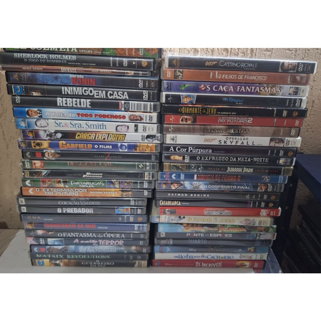 DVDs originais usados - Filmes variados Parte 5 | Shopee Brasil