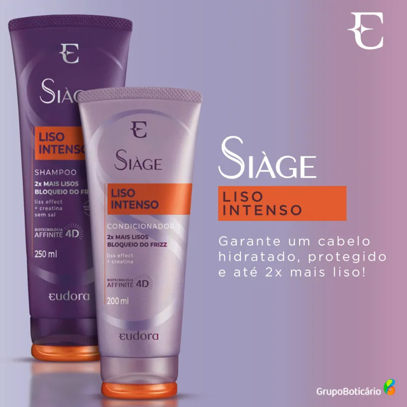 Eudora Siàge Liso Intenso kit