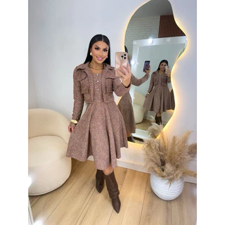 Hot vestido inverno evangelico Clearance Black Friday