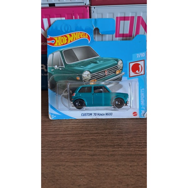Hot Wheels Custom 70 Honda N600 Verde | Shopee Brasil