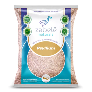 Psyllium Husk 1kg Zabelê Naturais