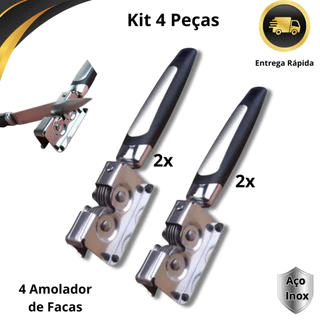 Amolador de Facas Cutelo Canivete Facão Tesouras Profissíonal Aço inox Utensílio Cozinha Restautante em Oferta na Shopee