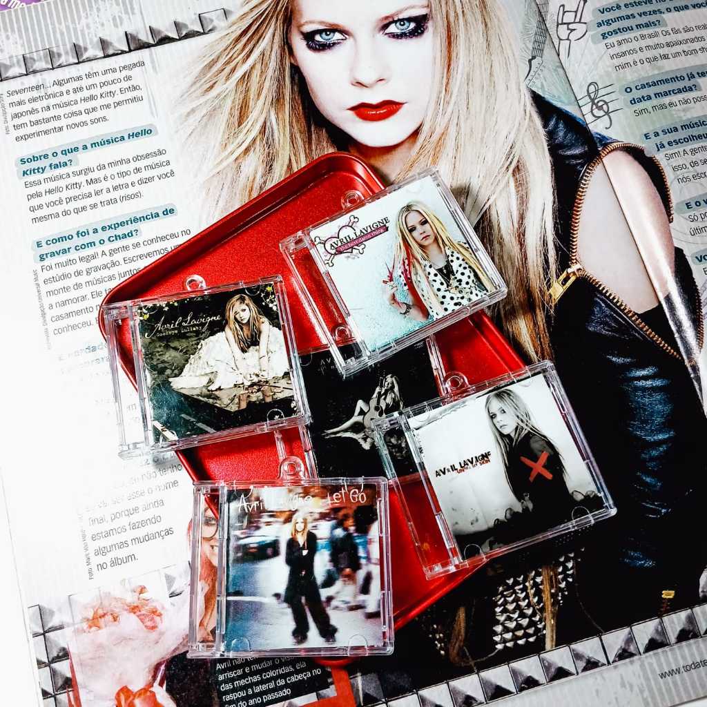 MINI CD/ CHAVEIRO NFC- AVRIL LAVIGNE | Shopee Brasil