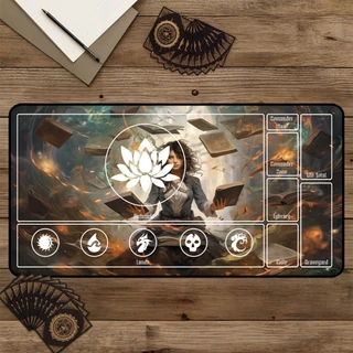 Playmat Magic TCG Tapete Para Jogos De Cartas Magic 70x35 cm Varias Opções