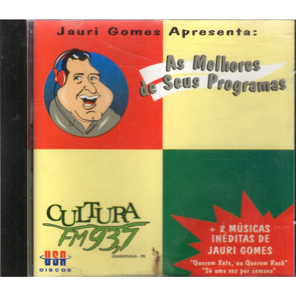 Cd Jauri Gomes Apresenta As Melhores De Seus Programas | Shopee Brasil
