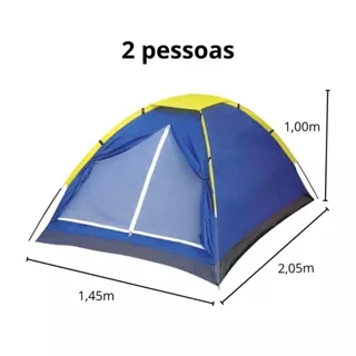 Barraca Iglu 2 pessoas FPS 100 Mor Camping Acampamento Pesca Trilha Tenda em Oferta na Shopee