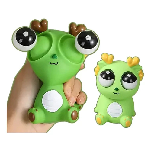Brinquedo Dragão Antiestresse Olhos Saltando Divertido